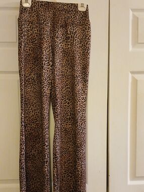 SHEIN Brown Leopard Print Leggings